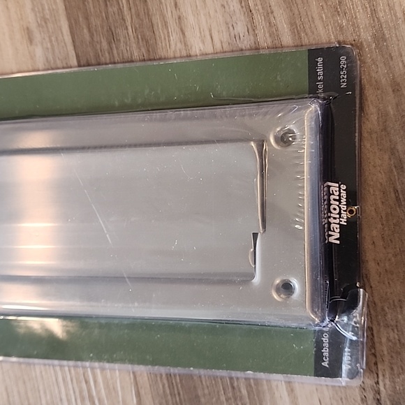 Mail Slot National Hardware N325-290 V1911 Mail Slot in Nickel , 2" x 11" - Picture 4 of 8